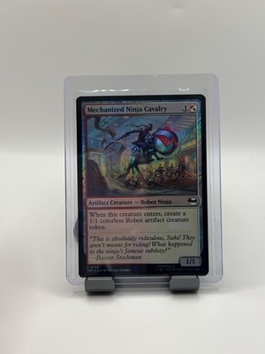 MTG, Mechanized Ninja Cavalry FOIL $3 ORDER MIN 156 Teenage Mutant Ninja Turtle