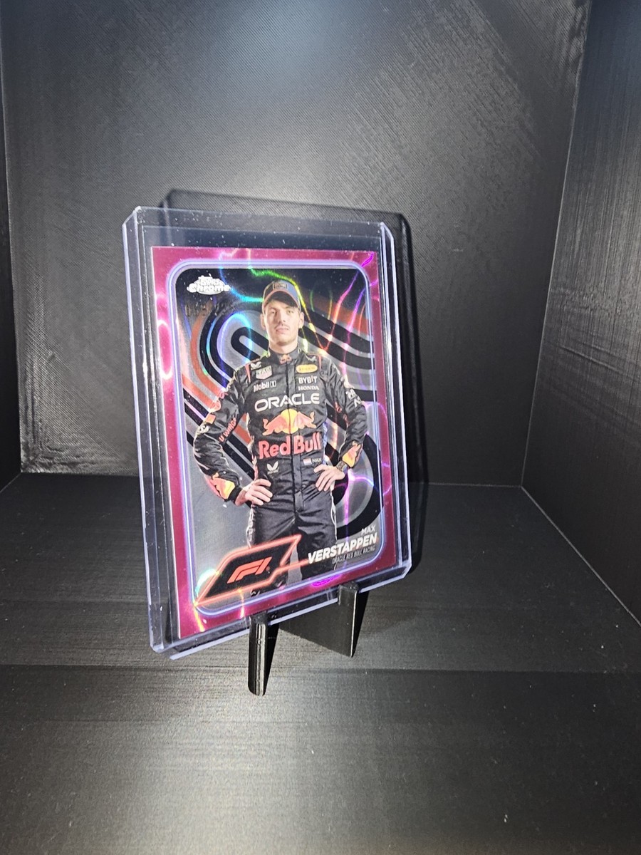 シングルカード TOPPS CHROME  F1 Max Verstappen 2024 Topps Chrome Formula 1 F1 Max Verstappen Refractor #1