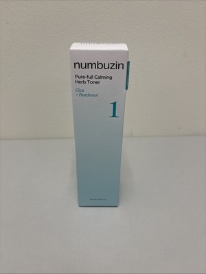 NUMBUZIN - No.1 Pure Full Calming Herbal Toner [300ml] NEW B42-68