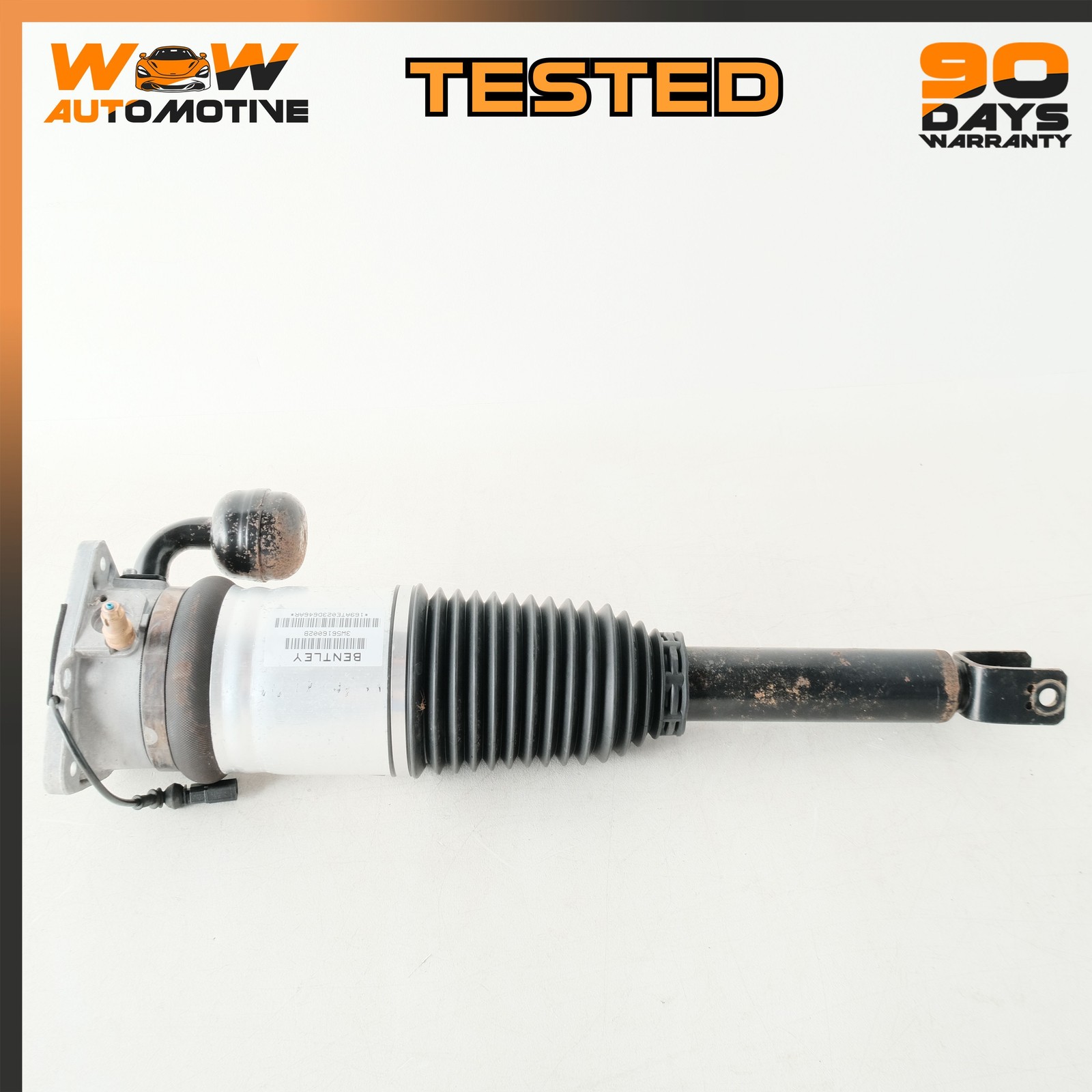 06-13 BENTLEY CONTINENTAL FLYING SPUR REAR RIGHT SHOCK GAS STRUT 3W5616002B OEM