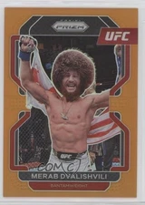 2022 Panini Prizm UFC Orange Prizm /99 Merab Dvalishvili #198