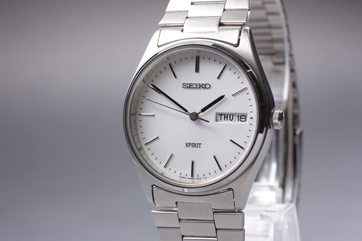 SEIKO SPIRIT スピリット コンビ 90's ヴィンテージ タンク SEIKO SPIRIT スピリット コンビ 90's ヴィンテージ タンク - メルカリ