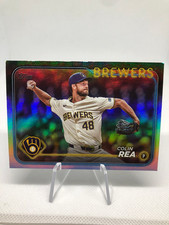 Colin Rea 2024 Topps Update Rainbow Foil Card #US171 Brewers