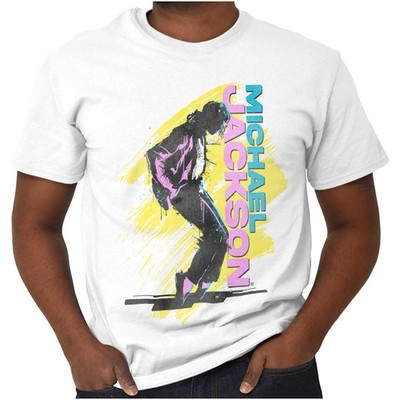 Michael Jackson King of Pop Toe Stand Dance Womens or Mens Crewneck T Shirt Tee