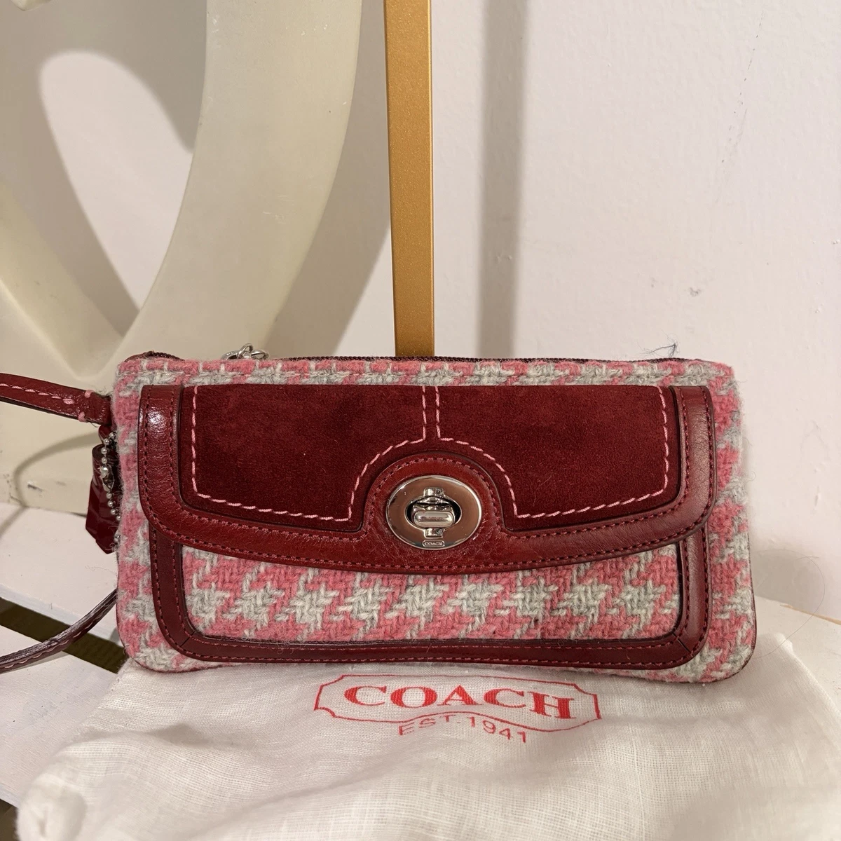 Coach Wool Exterior Bags & Handbags for Women for sale | eBay