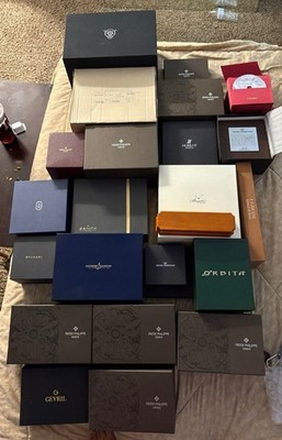 Cajas Originales De Patek Philipe Y Otras Marcas