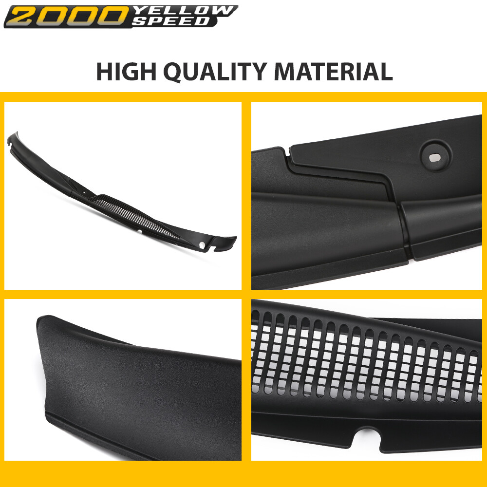 Fit For 96-17 Chevy GMC Express Left&Right Side Windshield Wiper Cowl Vent Cover