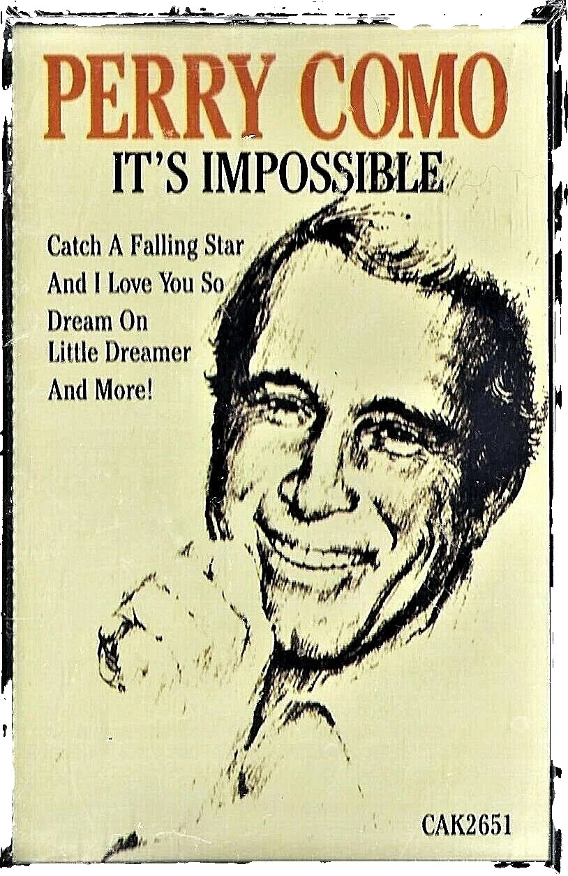 Cassetes de Música Pop Perry Como