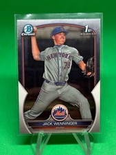 2023 Bowman Draft Chrome 1st Bowman Jack Wenninger New York Mets #BDC-68