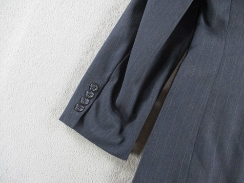 Brooks Brothers Suit Mens Jacket 39 Pants 34 Navy Blue Striped 2 Piece Wool 346 - Picture 4 of 23