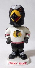 Tommy Hawk Chicago Blackhawks Mascot Bobblehead