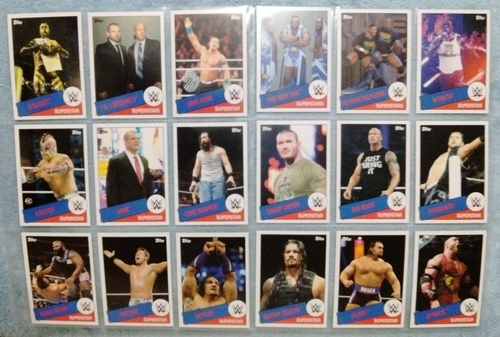 2015 Topps WWE HERITAGE 110 Card LOT Complete Set 15 Rookie Cards WWF NXT WCW - Picture 11 of 24