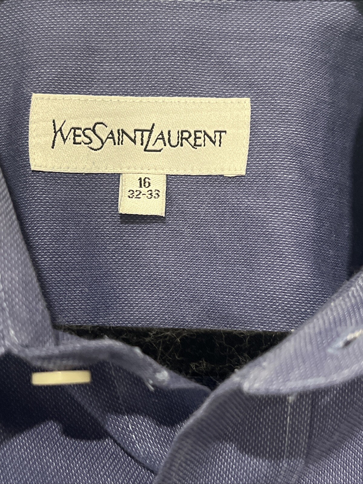 Yves Saint Laurent Camicia abbottonata 16 32 33 YSL