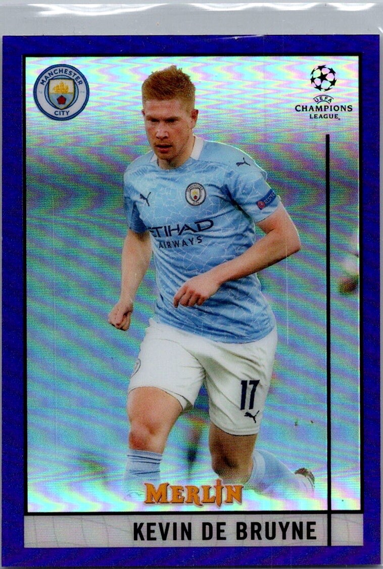 2020-21 Topps Merlin Collection Chrome UCL - Kevin de Bruyne