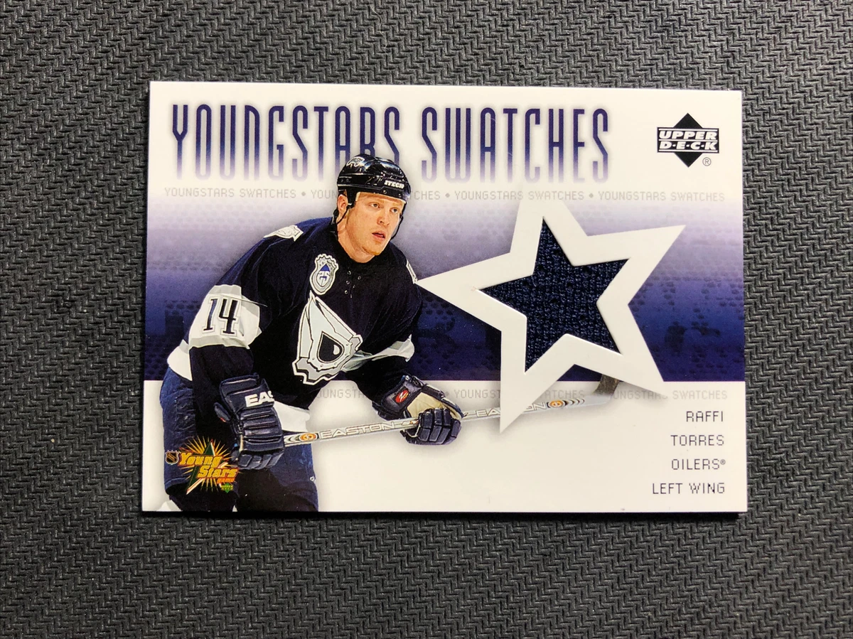2004 05 UPPER DECK YOUNGSTARS RAFFI TORRES SWATCHES GAME USED