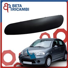 Modanatura Paraurti Anteriore Per Citroen C3 I Sinistra Sx Nera 1 Pezzo