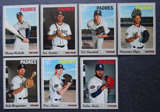 2019 Topps Heritage High Number San Diego Padres Base Team Set Baseball Card