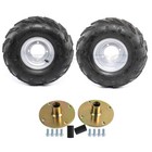 2pc 16x8- 7" inch Tyre and Rim Wheels & 23T Axle Hub Kit for ATV Quad Go Kart