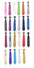 Classic Gift Wedding Tuxedo Suits Color Satin Necktie from Boy Baby Toddler Teen