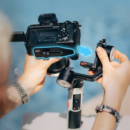 Zhiyun Crane M2S 3-Axis Gimbal for Smartphone Mirrorless DSLR Action Camera AU - Picture 4 of 12