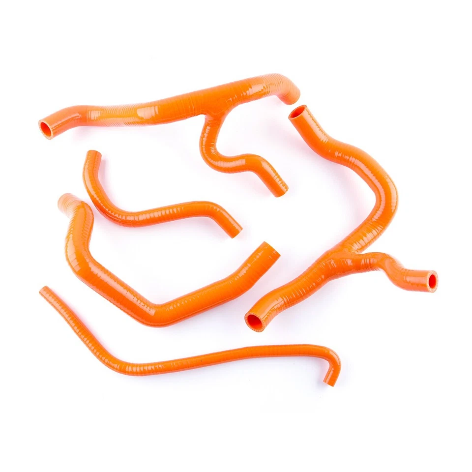 For Honda CBR1000RR CBR1000 08-11 09 10 Silicone Radiator Coolant Orange Hose - Imagem 3 de 4
