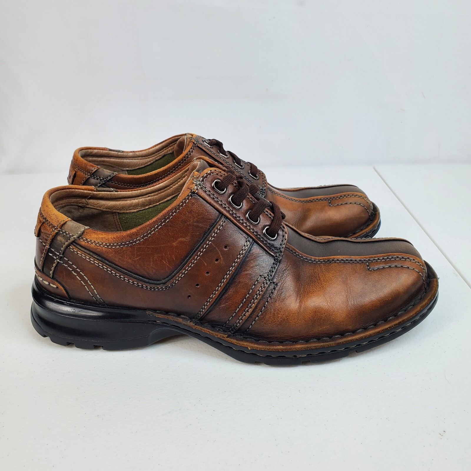 Clarks Touareg Mens Brown Leather 
