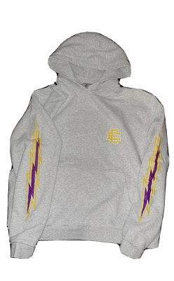 Eric Emanuel EE Bolt Hoodie Size L Lakers (NYC Store Store 