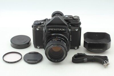 MINT Meter works] Pentax 67 TTL Late Model SMC P 105mm F2.4 From  