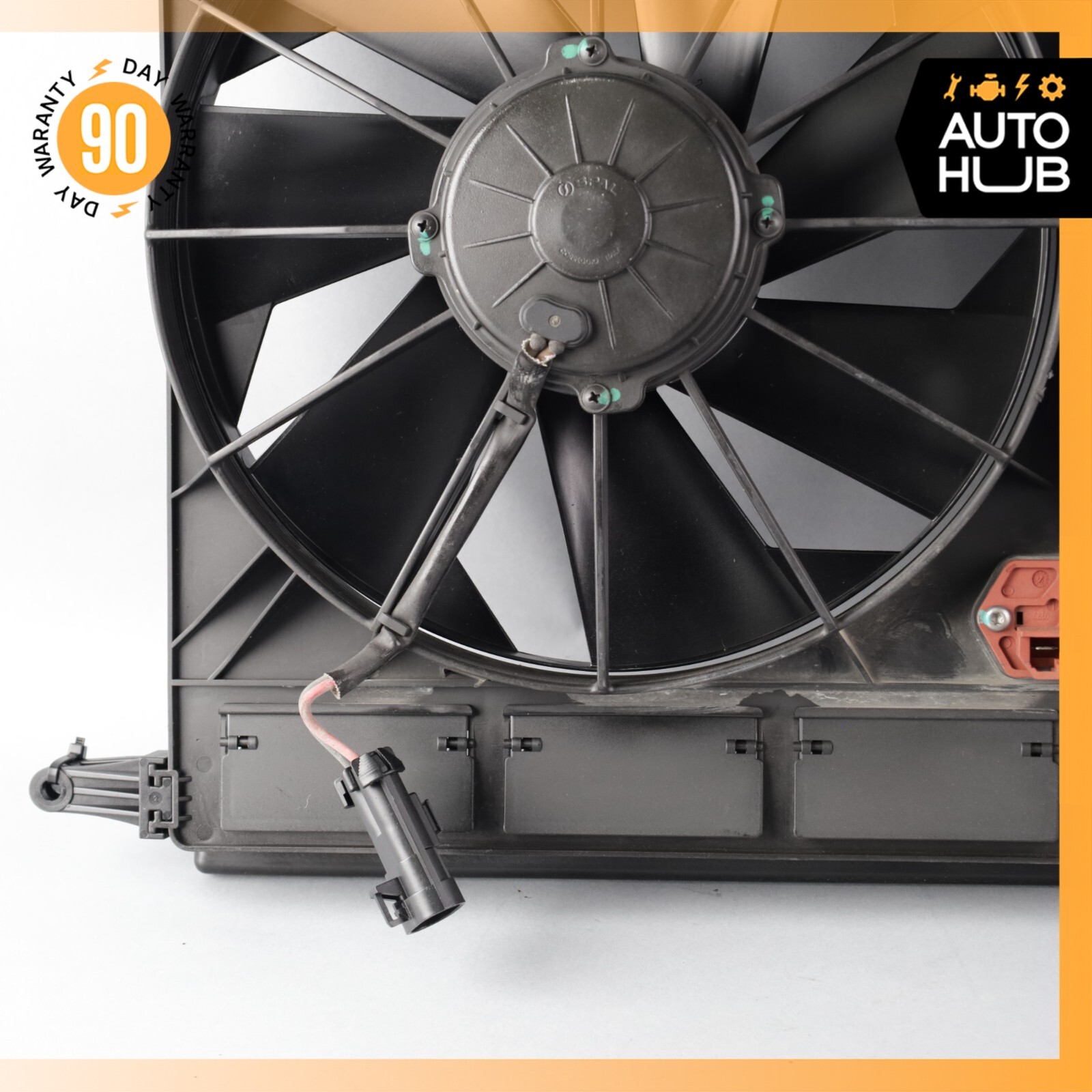 09-19 Maserati Quattroporte GranTurismo 4.7L Radiator Cooling Fan Motor OEM 68k