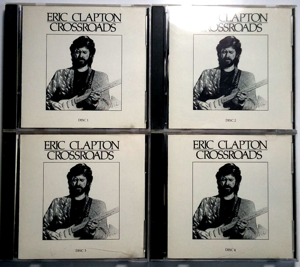 美品】ERIC CLAPTON CROSSROADS 4枚組CD A3 美品】ERIC CLAPTON CROSSROADS 4枚組CD A3