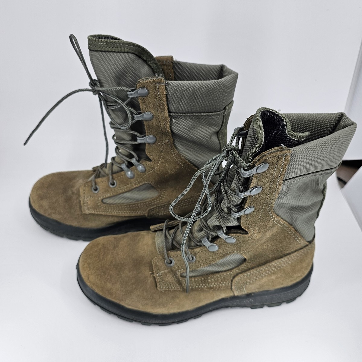 Belleville Combat Boots 650 Steel Toe Military‎ Flight Green Gore-Tex Size 15R Belleville Green Solid for Men for Sale | Shop New & Used  main image 3