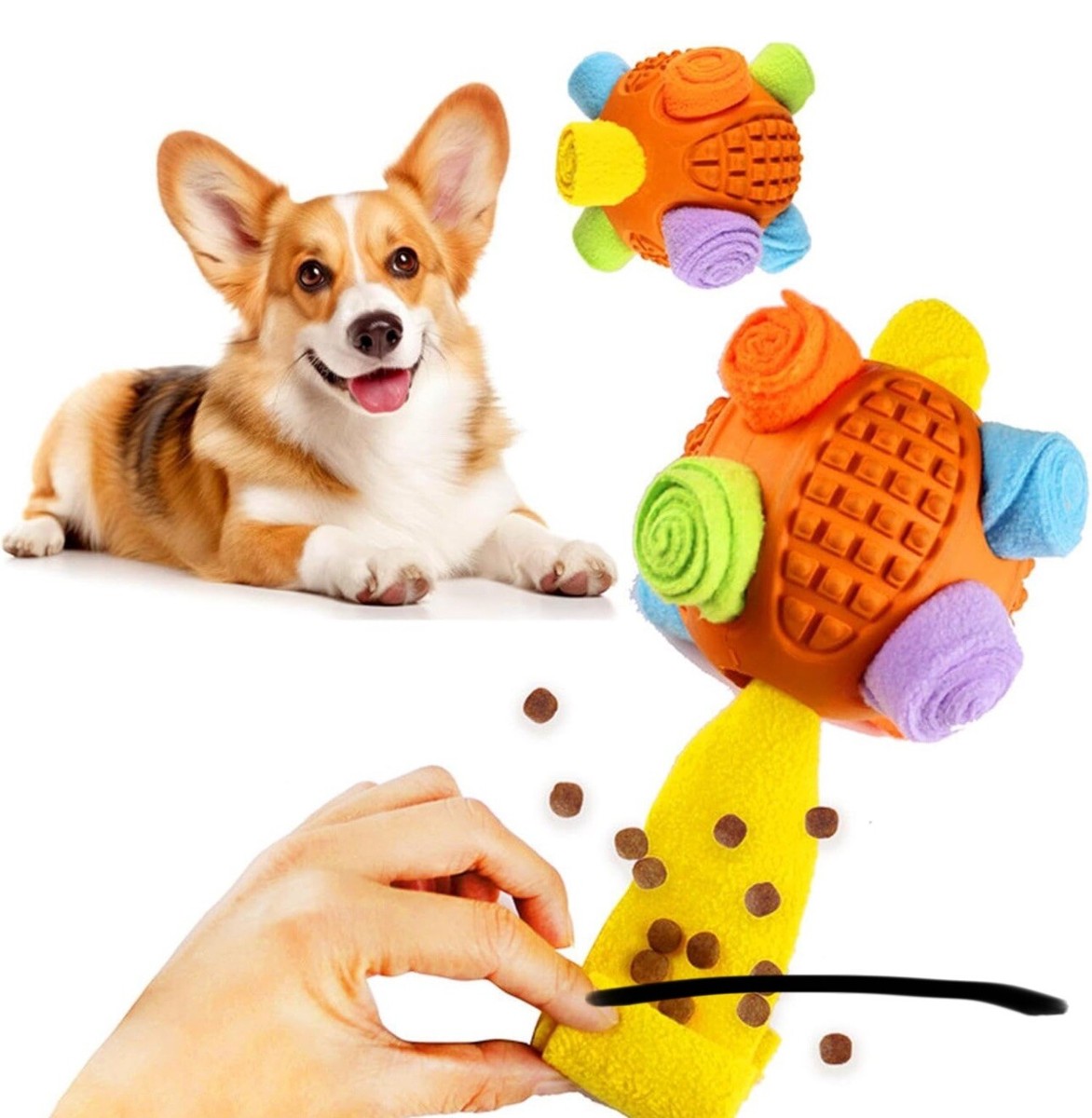 Dog Toy Dog Snuffle Blanket Dog Snuffle Ball Mat Sniffing Training