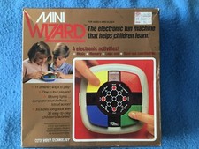 MINI WIZARD Electronic Fun Machine VTech Video Technology 1987 Excellent Works