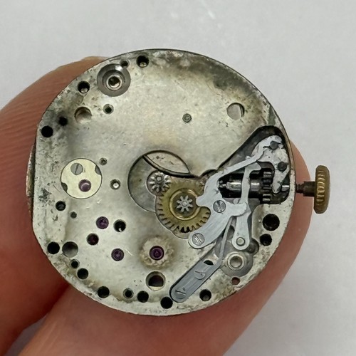 23.6mm Running Vintage Cyma R.374 Tavannes Swiss Manual Wind Watch Movement PART - Picture 7 of 20