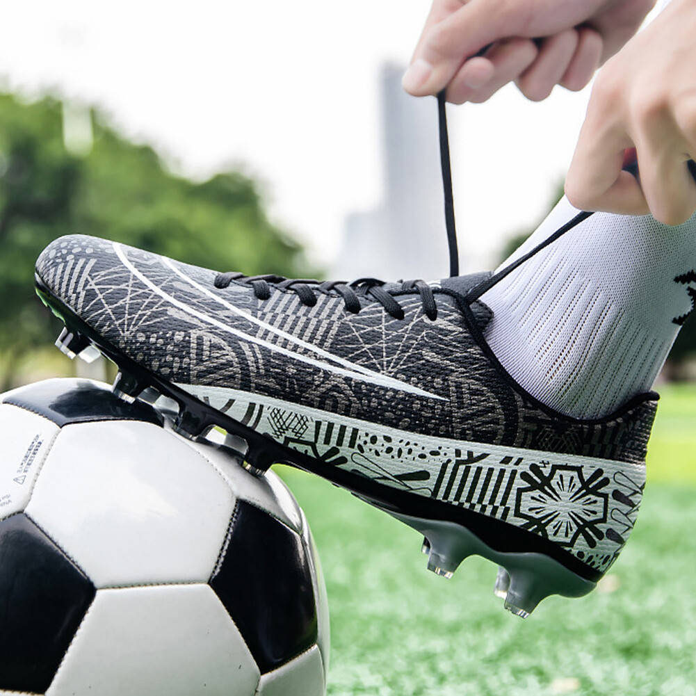 SAOLA Scarpe da calcio uomo donna giovani ragazzi ragazze scarpe sportive outdoor per esterno interno