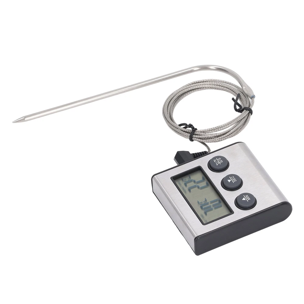 Meat Thermometer Electronic With Probe Digital Oven For Cooking Kitchen HAN