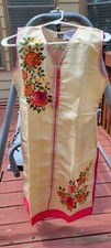 Designer Embroidered ndian kurtis for women