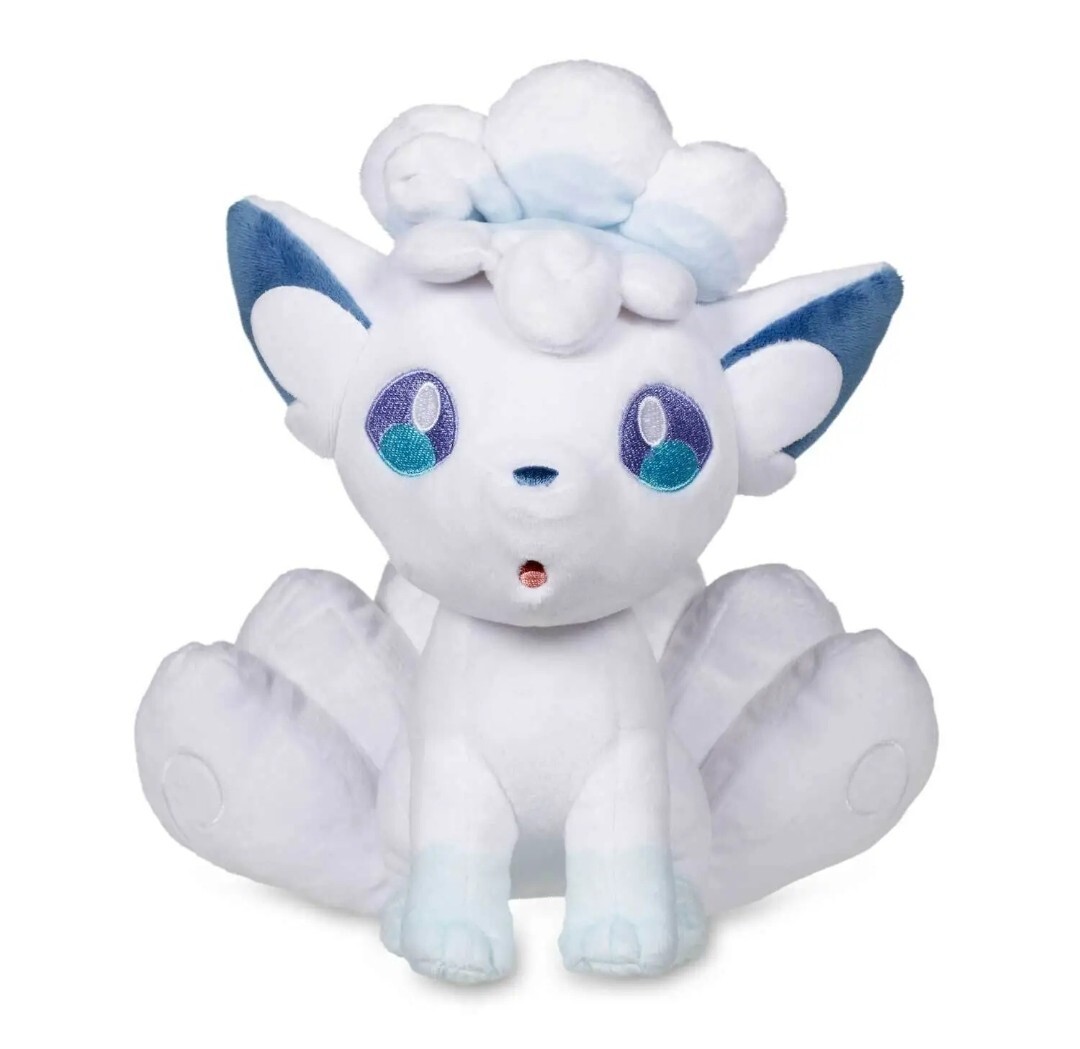Pokemon Center Original Alolan Vulpix Pok&eacute; Plush 8 &frac12; Inch