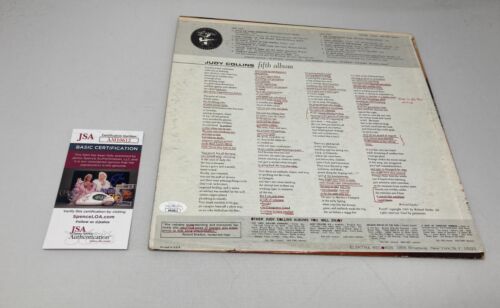 Judy Collins signed Fifth Album JSA COA - Picture 2 of 2