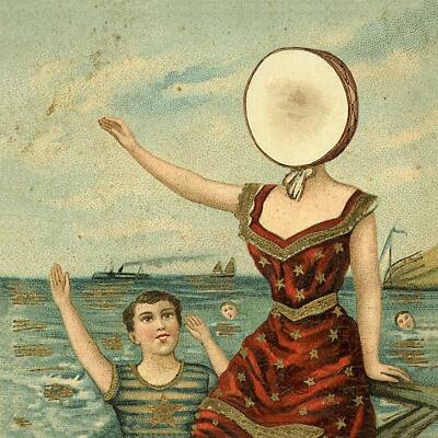 NEUTRAL MILK HOTEL ''IN THE AEROPLANE OVER THE SEA'' NEW! STILL SEALED LP! (MINT)