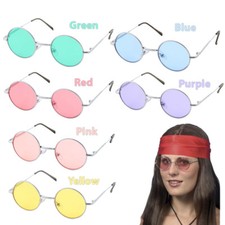 John Lennon Small Hipster Sunglasses Vintage Fashion Round Circle Elton Style