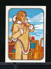 1983 Panini BARBIE ALBUM STICKER 27 EX Eskimo swsw6