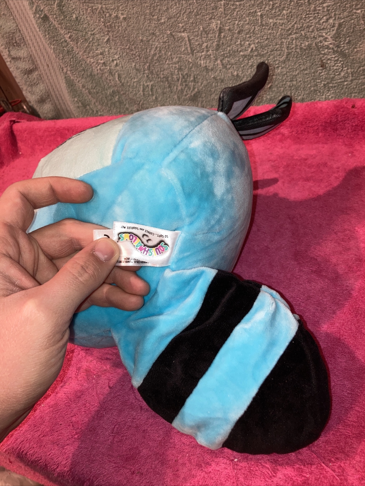 Squishmallow Carowinds Exclusive 8 Inch Fury 325 Blue eBay