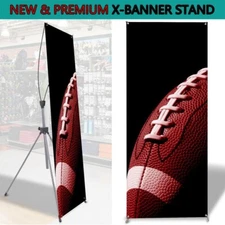 NEW PREMIUM X-Banner Stand Adjustable from 24"x63" to 31.5"x72"with Carrying Bag