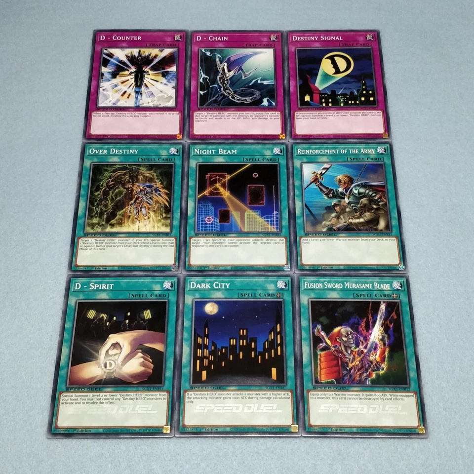 Yugioh GX Aster Phoenix 60 Card Deck Destiny HERO Plasma Malicious Fusion NM - Image 3 of 4