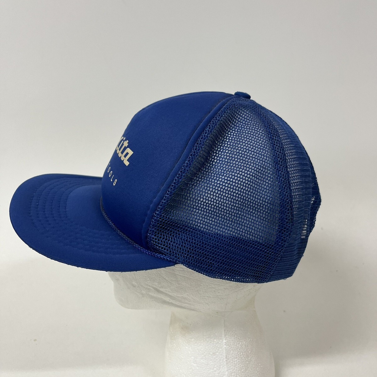 80s 90s y2k イベント mesh cap blue 青 釣り メッシュ 80s 90s y2k イベント mesh cap blue 青 釣り メッシュ