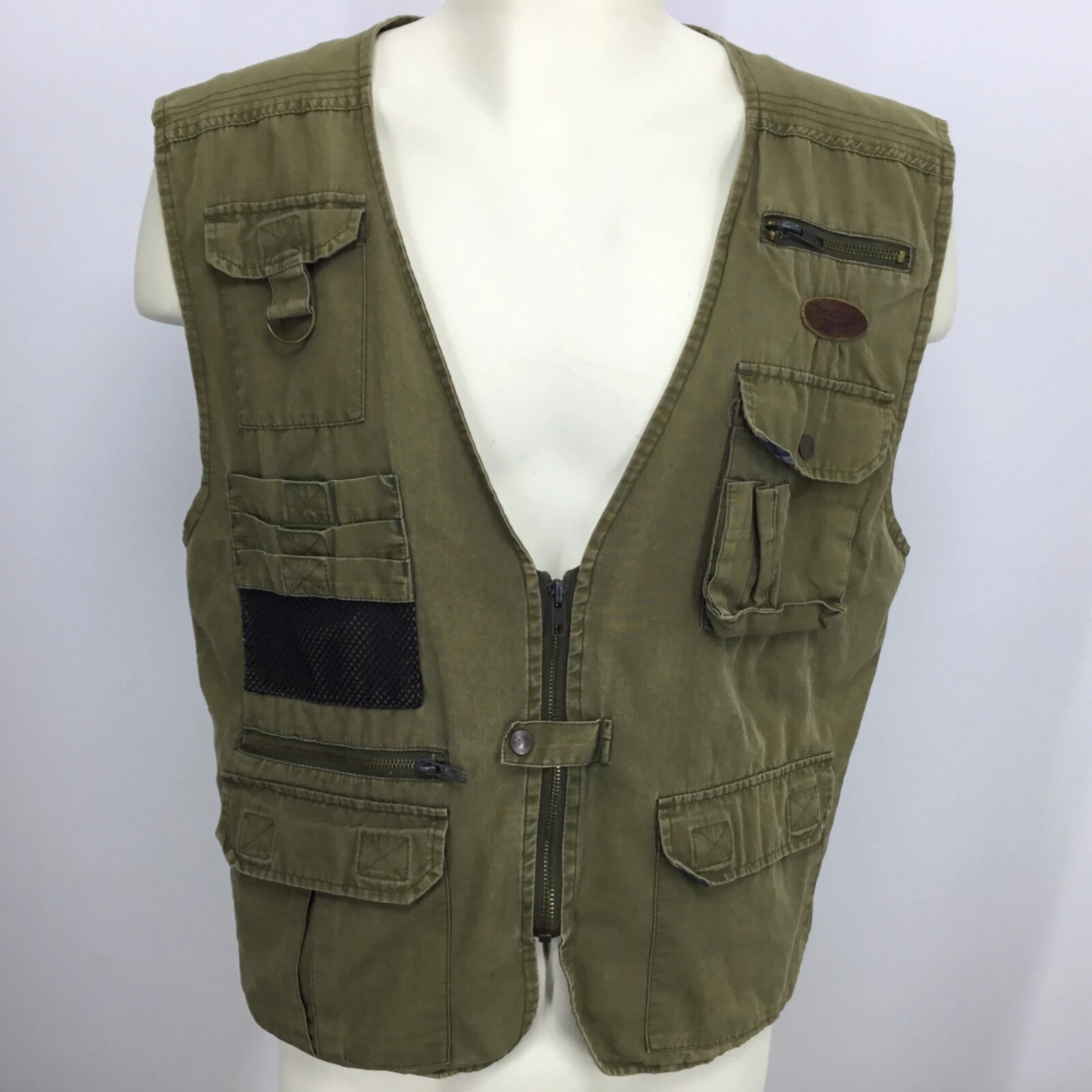 Reebok Mens Sz Mediun Hunting Vest Safari Photography