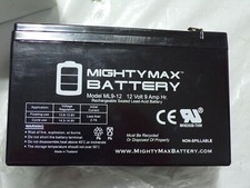 Mighty Max Battery ML9-12 - 12 V 9 Ah Rechargeable SLA Battery