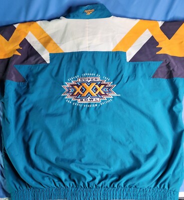 NFL XXX SUPERBOWL リーボック　チームジャケット　M Vintage Super Bowl XXX 30 Jacket NFL AZ 1996 Reebok Cowboys