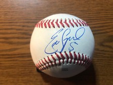 Eric Sogard Oakland A's Toronto Blue Jays signed baseball